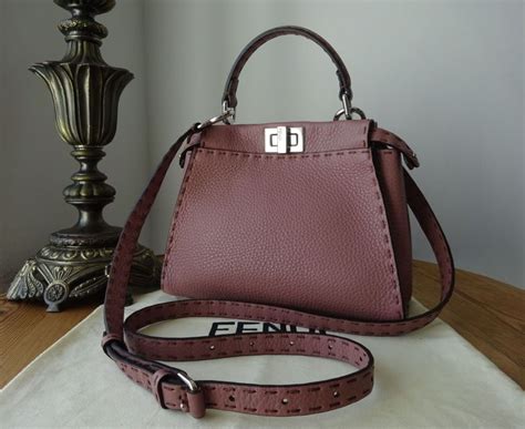 fendi mini peekaboo selleria